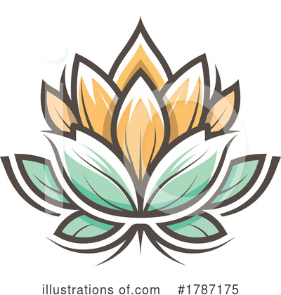 Royalty-Free (RF) Lotus Clipart Illustration by beboy - Stock Sample #1787175