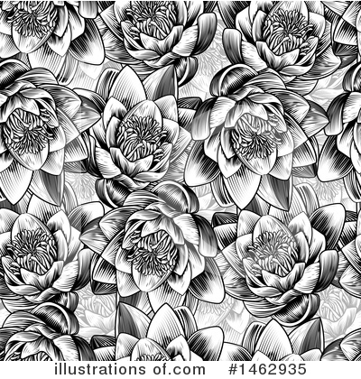 Royalty-Free (RF) Lotus Flower Clipart Illustration by AtStockIllustration - Stock Sample #1462935