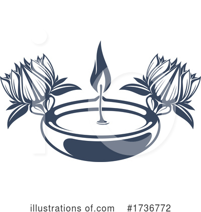 Lilies Clipart #1736772 by Vector Tradition SM