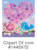 Love Birds Clipart #1445972 by visekart