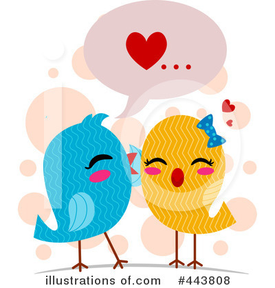 Royalty-Free (RF) Love Birds Clipart Illustration by BNP Design Studio - Stock Sample #443808
