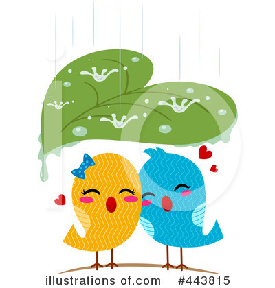 Royalty-Free (RF) Love Birds Clipart Illustration by BNP Design Studio - Stock Sample #443815