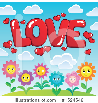 Royalty-Free (RF) Love Clipart Illustration by visekart - Stock Sample #1524546