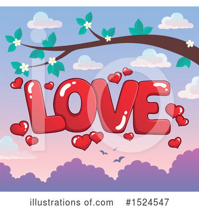 Royalty-Free (RF) Love Clipart Illustration by visekart - Stock Sample #1524547