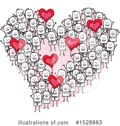 Royalty-Free (RF) Love Clipart Illustration by NL shop - Stock Sample #1528883