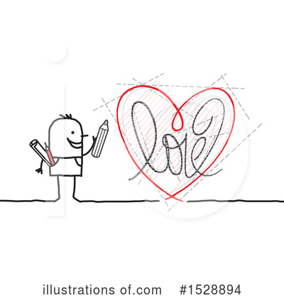 Royalty-Free (RF) Love Clipart Illustration by NL shop - Stock Sample #1528894