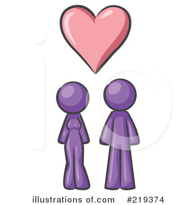 Royalty-Free (RF) Love Clipart Illustration by Leo Blanchette - Stock Sample #219374