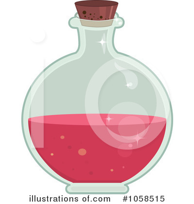 Royalty-Free (RF) Love Potion Clipart Illustration by Melisende Vector - Stock Sample #1058515