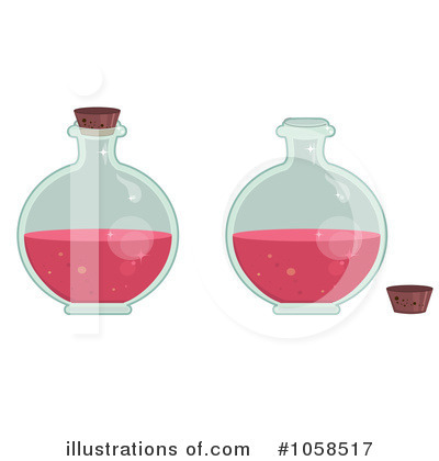 Bottle Clipart #1058517 by Melisende Vector