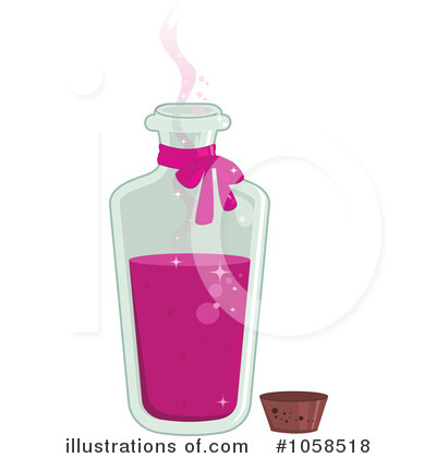 Royalty-Free (RF) Love Potion Clipart Illustration by Melisende Vector - Stock Sample #1058518