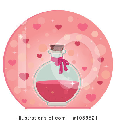 Love Potion Clipart #1058521 by Melisende Vector