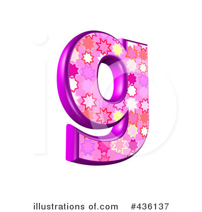 Royalty-Free (RF) Lowercase Pink Burst Letter Clipart Illustration by chrisroll - Stock Sample #436137
