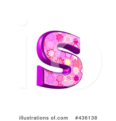 Royalty-Free (RF) Lowercase Pink Burst Letter Clipart Illustration by chrisroll - Stock Sample #436138