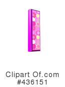 Lowercase Pink Burst Letter Clipart #436151 by chrisroll