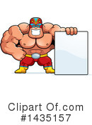 Luchador Clipart #1435157 by Cory Thoman