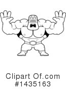 Luchador Clipart #1435163 by Cory Thoman