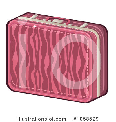Royalty-Free (RF) Luggage Clipart Illustration by Melisende Vector - Stock Sample #1058529