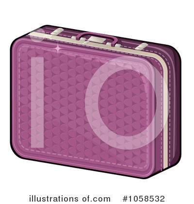 Luggage Clipart #1058532 by Melisende Vector
