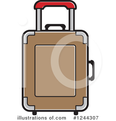 Suitcase Clipart #1244307 by Lal Perera