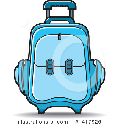 Luggage Clipart #1417926 by Lal Perera