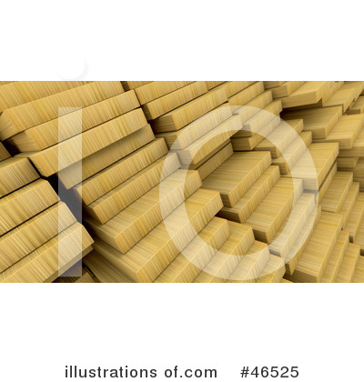 Royalty-Free (RF) Lumber Clipart Illustration by KJ Pargeter - Stock Sample #46525