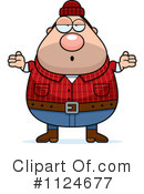 Lumberjack Clipart #1124677 by Cory Thoman