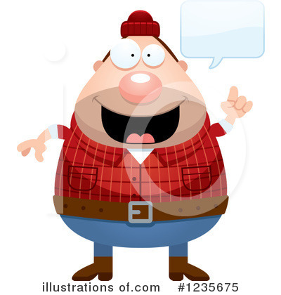 Lumberjack Clipart #1235675 by Cory Thoman