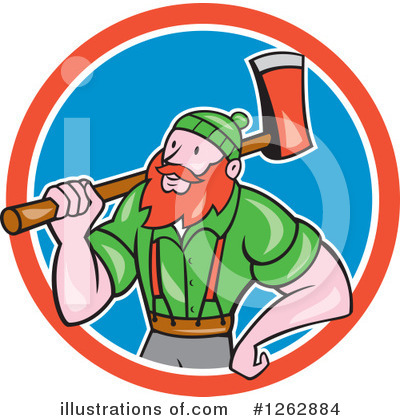 Logger Clipart #1262884 by patrimonio