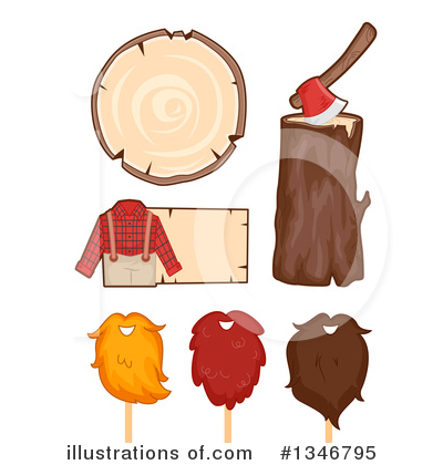 Royalty-Free (RF) Lumberjack Clipart Illustration by BNP Design Studio - Stock Sample #1346795