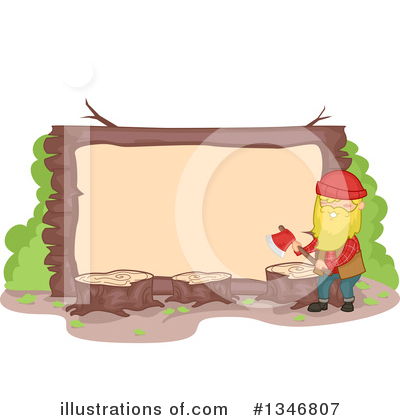 Royalty-Free (RF) Lumberjack Clipart Illustration by BNP Design Studio - Stock Sample #1346807