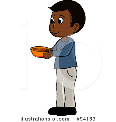 Royalty-Free (RF) Lunch Clipart Illustration by Pams Clipart - Stock Sample #94183