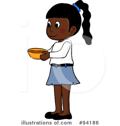 Royalty-Free (RF) Lunch Clipart Illustration by Pams Clipart - Stock Sample #94186