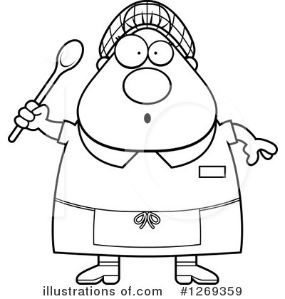 Royalty-Free (RF) Lunch Lady Clipart Illustration by Cory Thoman - Stock Sample #1269359