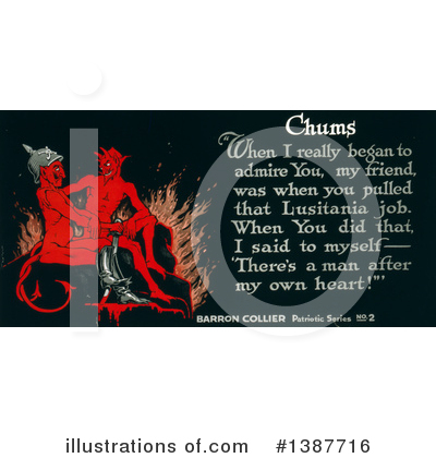 Royalty-Free (RF) Lusitania Clipart Illustration by JVPD - Stock Sample #1387716
