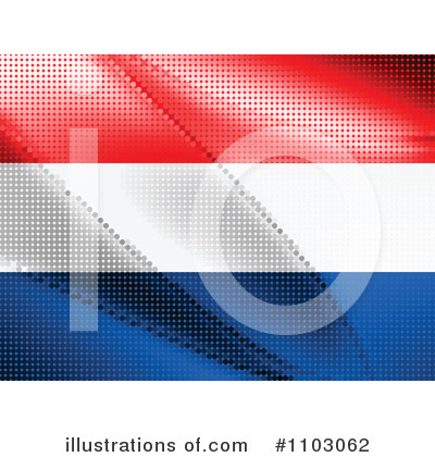 Luxembourg Flag Clipart #1103062 by Andrei Marincas