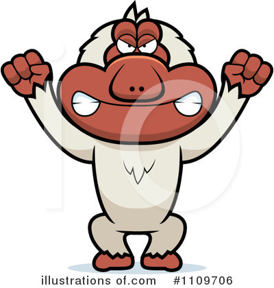 Royalty-Free (RF) Macaque Clipart Illustration by Cory Thoman - Stock Sample #1109706