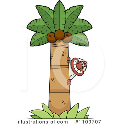 Palm Tree Clipart #1109707 by Cory Thoman