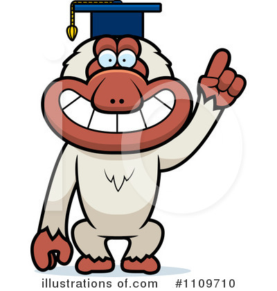 Royalty-Free (RF) Macaque Clipart Illustration by Cory Thoman - Stock Sample #1109710