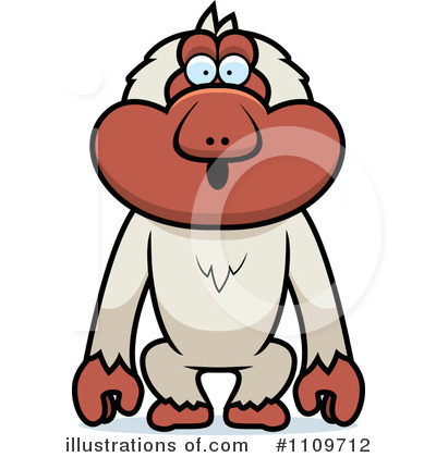 Royalty-Free (RF) Macaque Clipart Illustration by Cory Thoman - Stock Sample #1109712