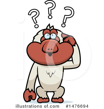 Confused Clipart #1476694 by Cory Thoman