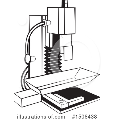 Royalty-Free (RF) Machine Clipart Illustration by Lal Perera - Stock Sample #1506438