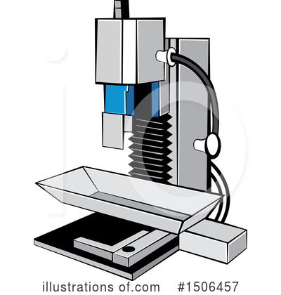 Royalty-Free (RF) Machine Clipart Illustration by Lal Perera - Stock Sample #1506457