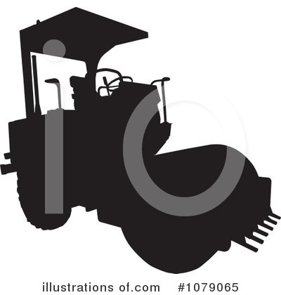 Road Roller Clipart #1079065 by patrimonio