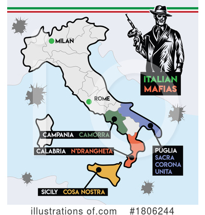 Mafia Clipart #1806244 by Domenico Condello