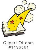 Magic Book Clipart #1196661 by lineartestpilot
