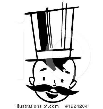 Mustache Clipart #1224204 by Picsburg