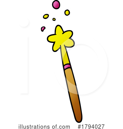 Magic Wand Clipart #1794027 by lineartestpilot
