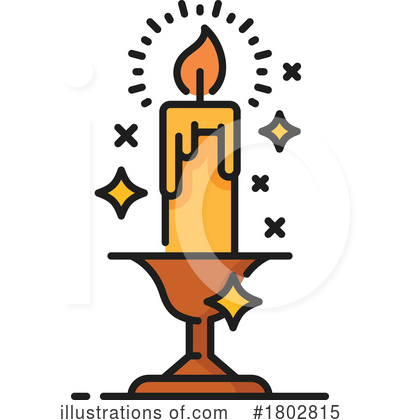 Candle Clipart #1802815 by Vector Tradition SM