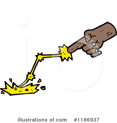 Royalty-Free (RF) Magic Hand Clipart Illustration by lineartestpilot - Stock Sample #1186937