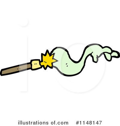 Royalty-Free (RF) Magic Wand Clipart Illustration by lineartestpilot - Stock Sample #1148147